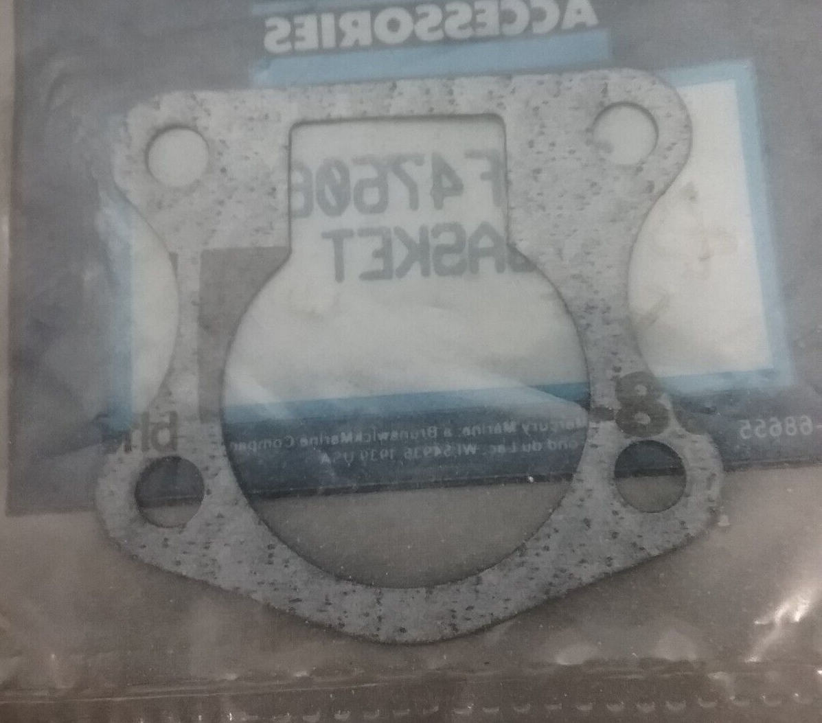 NEW QUICKSILVER 27-F476067 GASKET Mercury Sportjet Jet Drive 90HP Force Outboard