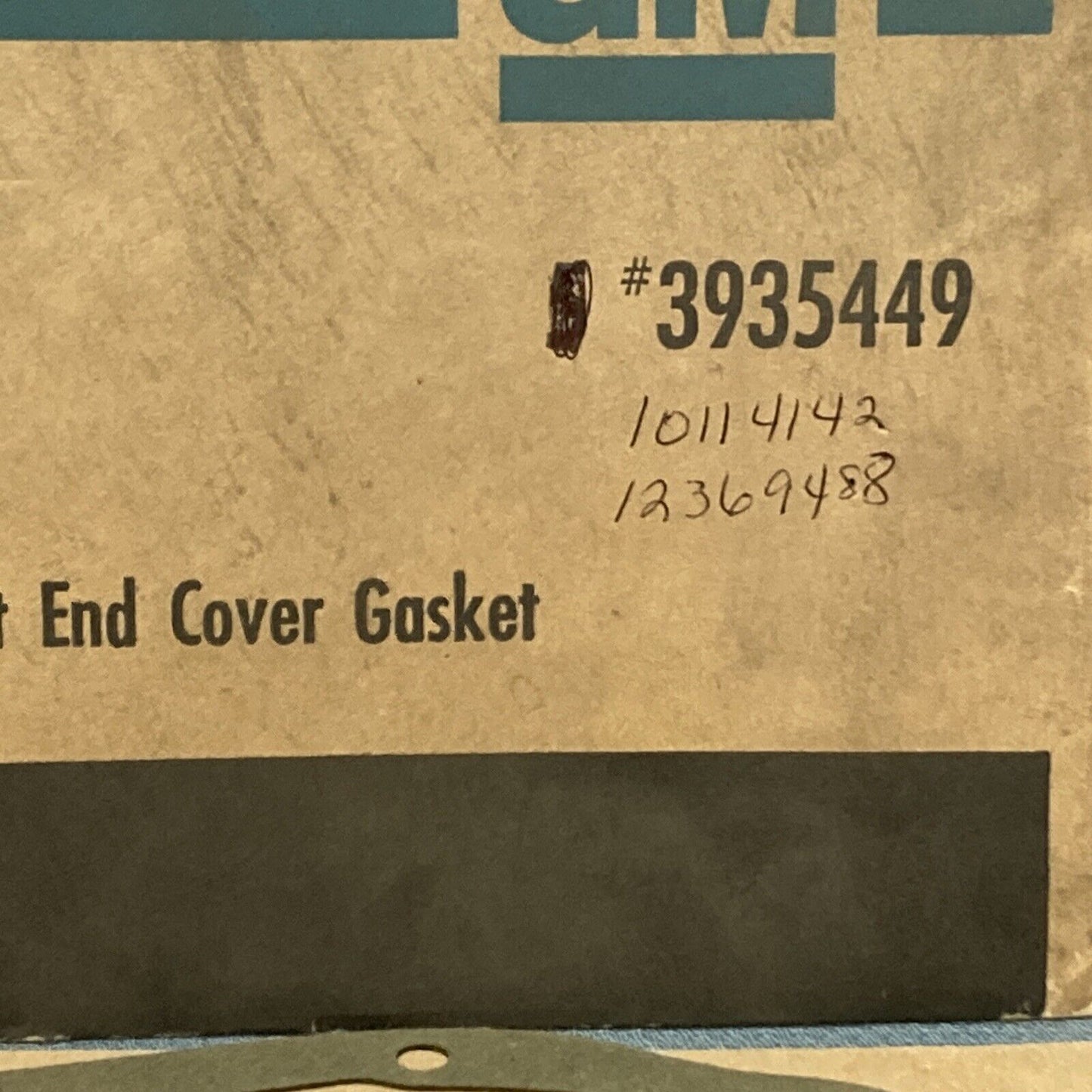 NEW GENUINE GM 3935449 GASKET, ENGINE FRONT COVER GR 0.207