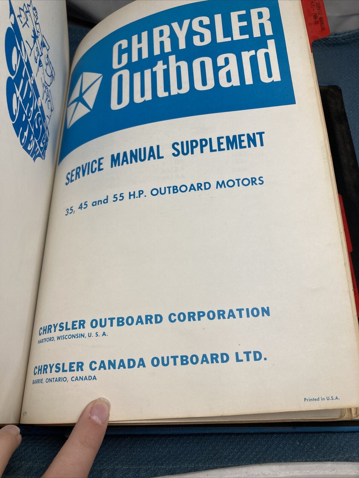 CHRYSLER OUTBOARD MOTORS OB151A-OB1722 SERVICE MANUALS/PARTS CATALOGS