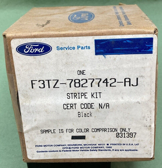 NEW GENUINE FORD F3TZ-7827742-AJ STRIPE KIT BLACK '95-'01 EXPLORER TYPE 1 RH