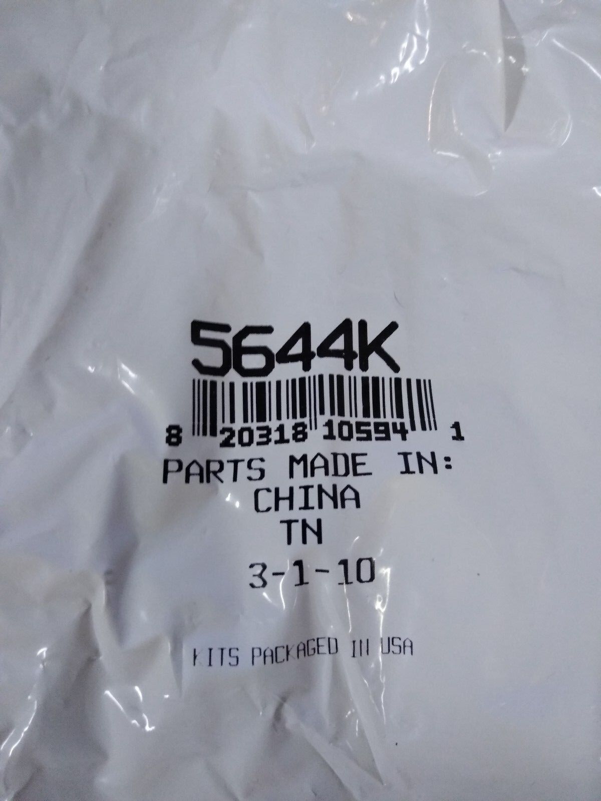 NEW BETTER BRAKE PARTS Brake Completion Kit 5644 / H5649