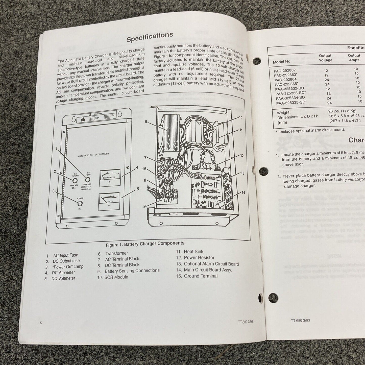 KOHLER TT-680 FLOAT EQUALIZE BATTERY CHARGER OPERATION/INSTALLATION GUIDE