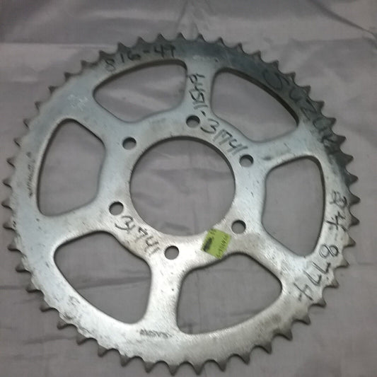 NEW SUNSTAR 49-530 / 64511-31741 REAR SPROCKET, 49T, REPLACES SUZUKI