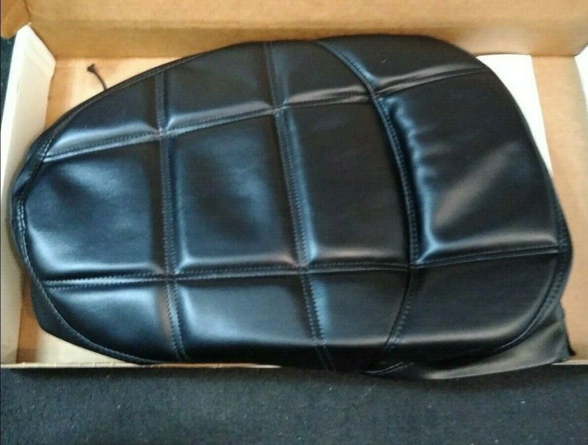 NEW SADDLEMEN Saddle Skin Motorcycle Replacement Seat Cover Black One-piece