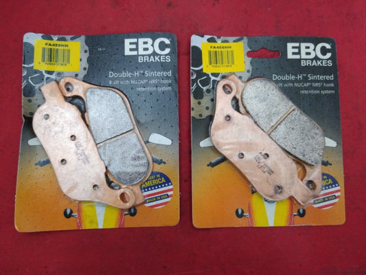 NEW EBC FA458HH Lot of 2 Double H Sintered Brakes 15-458H