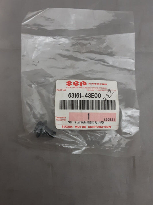 NEW GENUINE SUZUKI 63161-43E00 BOLT 6X12 GSF1200S TL1000S 1997-2020 GSF1200S