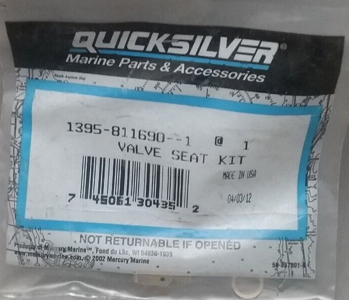 QTY2 NEW QUICKSILVER 1395-8116901 NEEDLE & SEAT MERCURY Mariner135 150 175 200HP