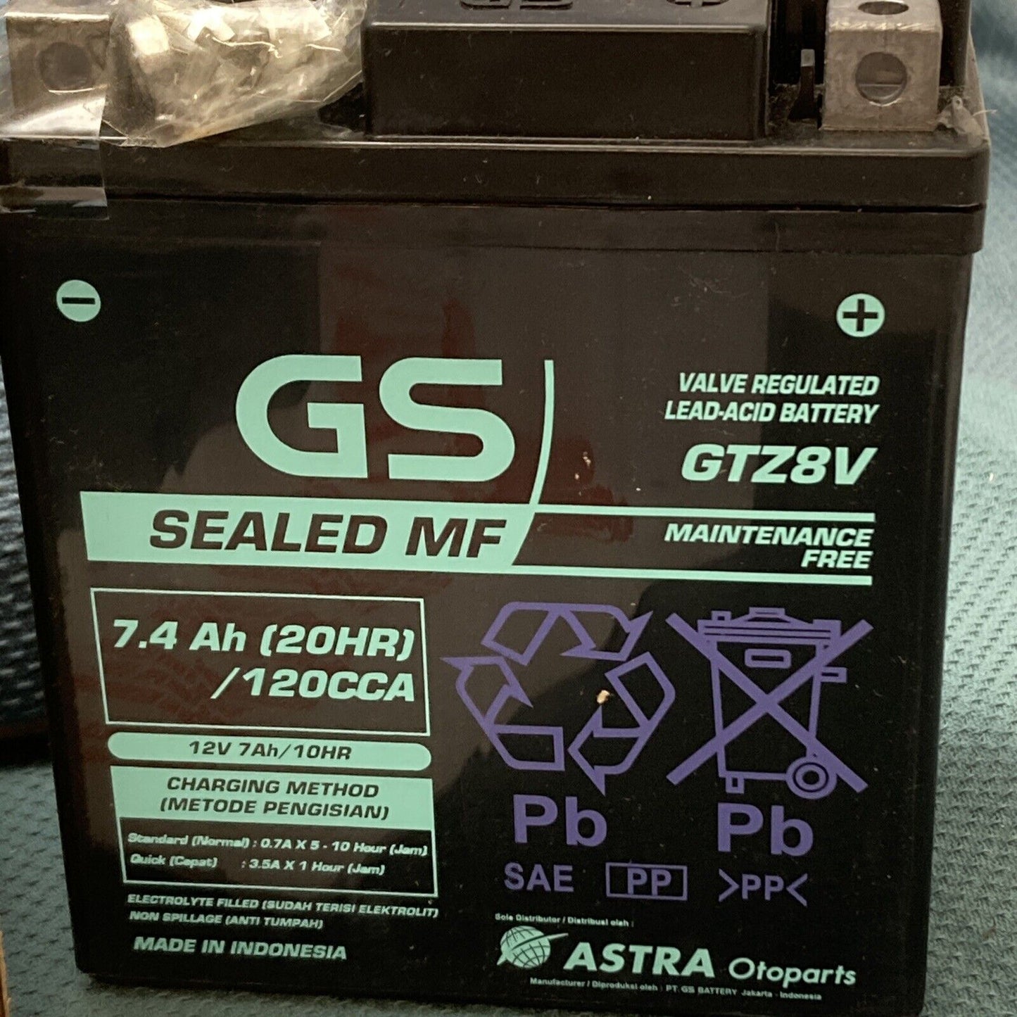 NEW GENUINE YAMAHA GTZ-8V000-00 BATTERY GSGTZ8V