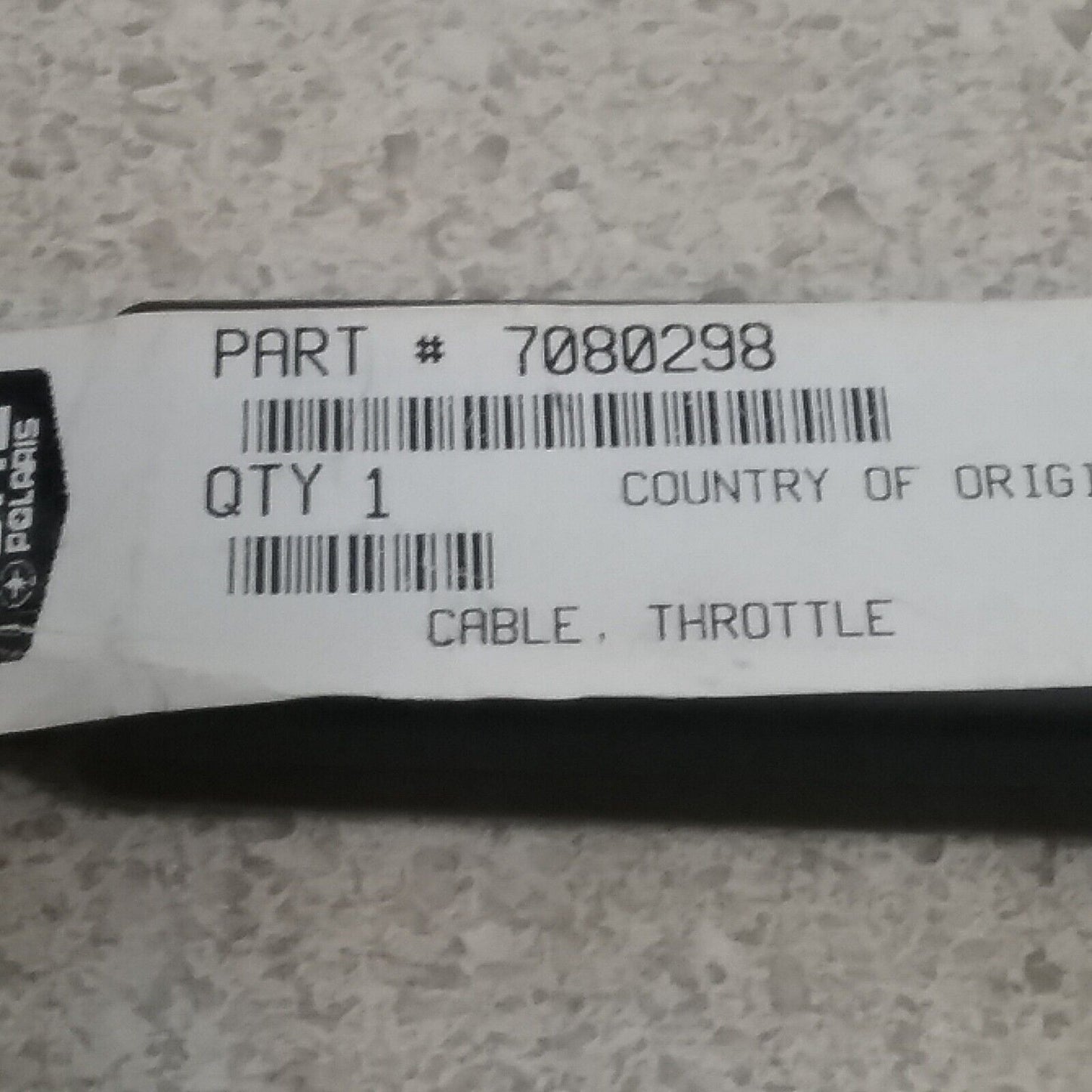 NEW GENUINE POLARIS 7080298 CABLE, THROTTLE SCRAMBLER TRAIL BOSS 1985-1986