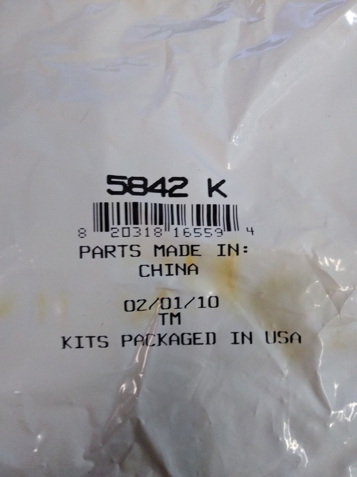 NEW BETTER BRAKE PARTS Brake Completion Kit 5842 / H5680