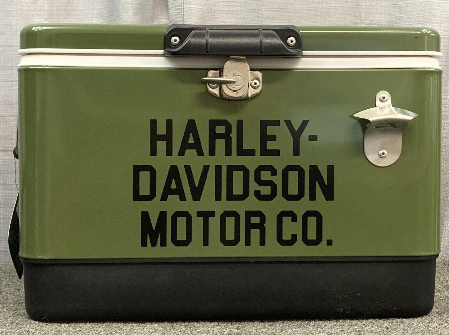 NEW GENUINE HARLEY DAVIDSON HDL-10076 H-D Motor Co. Retro Cooler APPROX. 26QT