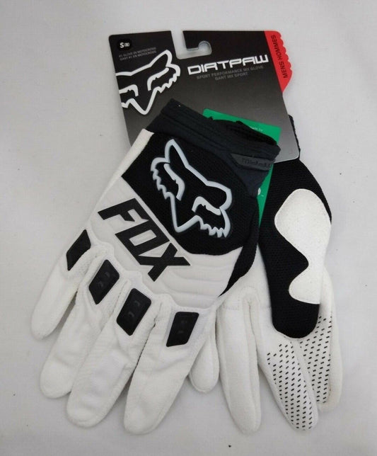 NEW Fox Racing DirtPaw Gloves 2015 / White / 1200-008