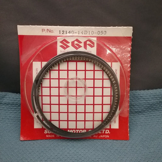 NEW GENUINE SUZUKI 12140-14D10-050, RING SET (OS:0.5), 1997-1999