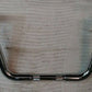 10" Chrome Z Bar Motorcycle Handlebars / Ready for Wiring in Handles