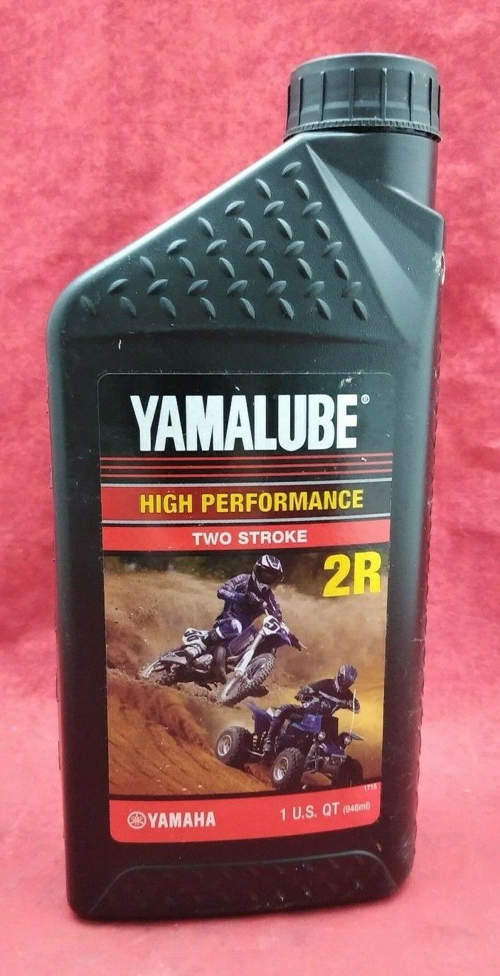 NEW Yamalube High Performance Two Stroke 2R Oil / 1 Quart LUB-2STRK-2R-QT