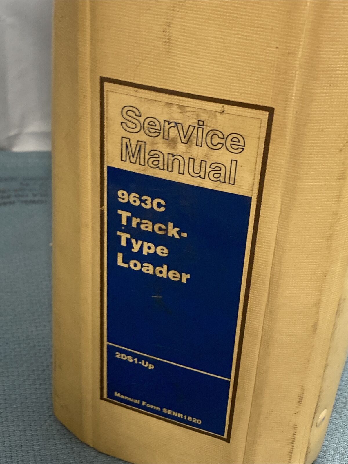 GENUINE CAT/CATERPILLAR SENR1820 SERVICE MANUAL 963C TRACK-TYPE LOADER 2DS1-UP