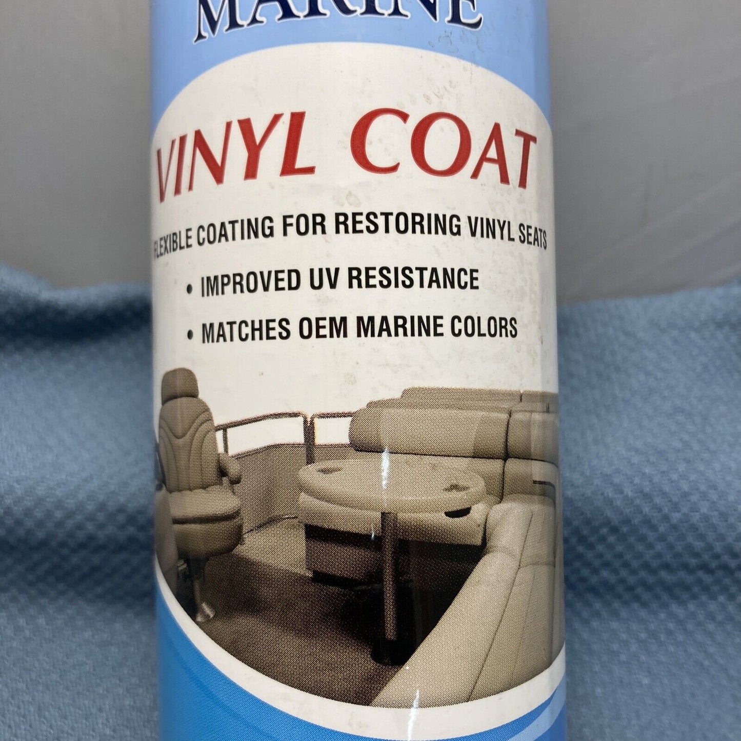 NEW SEM MARINE M25143 VINYL COAT CHAPARAL BEIGE PLATINUM 12 OZ