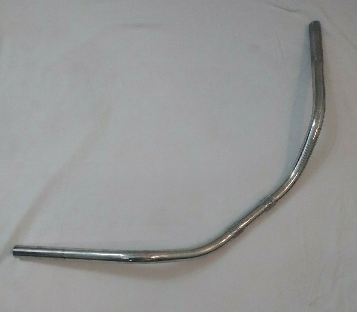 Chrome Motorcycle Handlebars 7/8" Width / 10" Handle Length / Full Length 39"