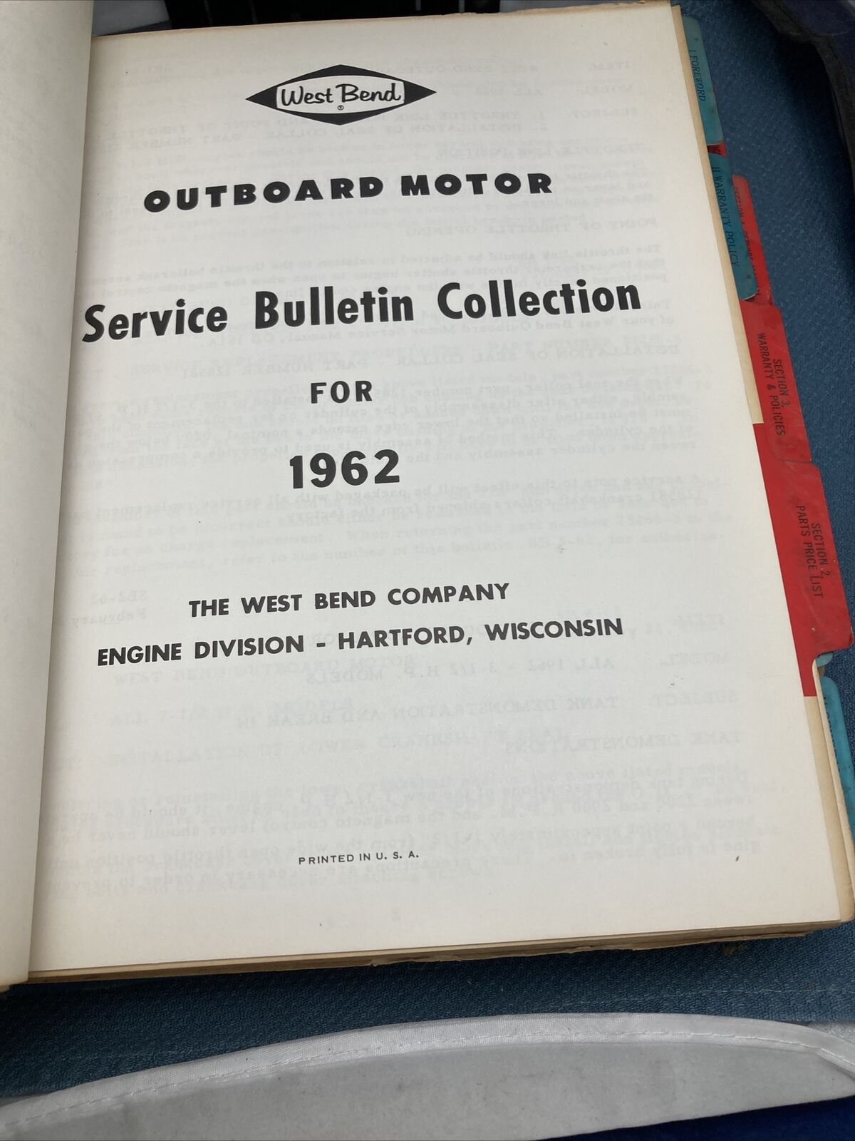 CHRYSLER OUTBOARD MOTORS OB151A-OB1722 SERVICE MANUALS/PARTS CATALOGS