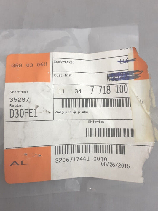 NEW GENUINE BMW 11347718100 ADJUSTING PLATE S1000RR HP4 2008-2013