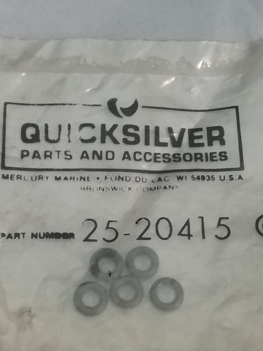 QTY5 NEW QUICKSILVER 25-20415 O-RING Mercury Outboard 4-200HP