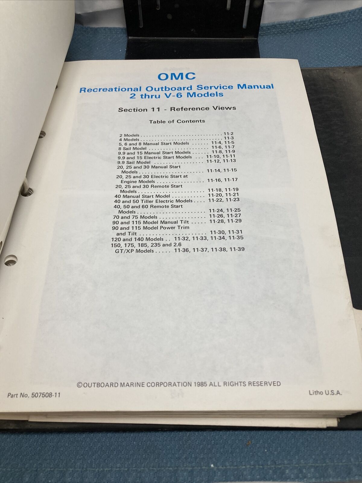 EVINRUDE/JOHNSON 507508 COMPLETE SERVICE MANUAL 2 THRU V6 RECREATIONAL MODELS