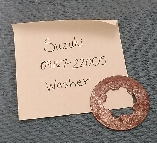 QTY 9 NEW REPLACES SUZUKI 09167-22005 LOCK WASHER CLUTCH 1968-2019