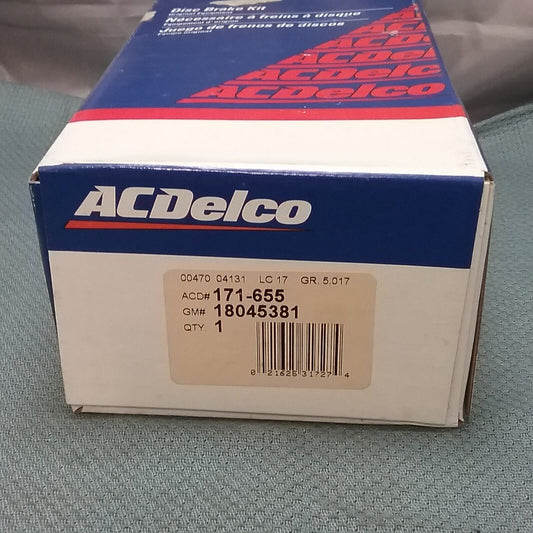 NEW ACDELCO 171-655 DISC BRAKE KIT GM 18045381