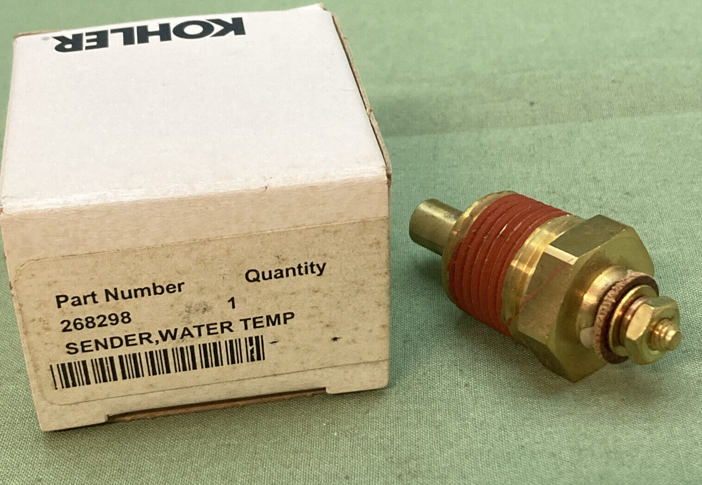 NEW GENUINE KOHLER 268298 SENDER, WATER TEMPERATURE