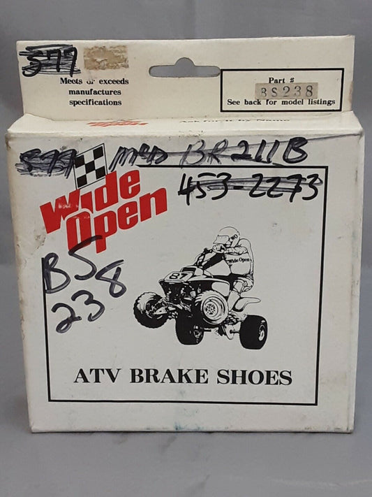 NEW WIDE OPEN BS238 BRAKE SHOE YAMAHA YMF350 FTW/FWU