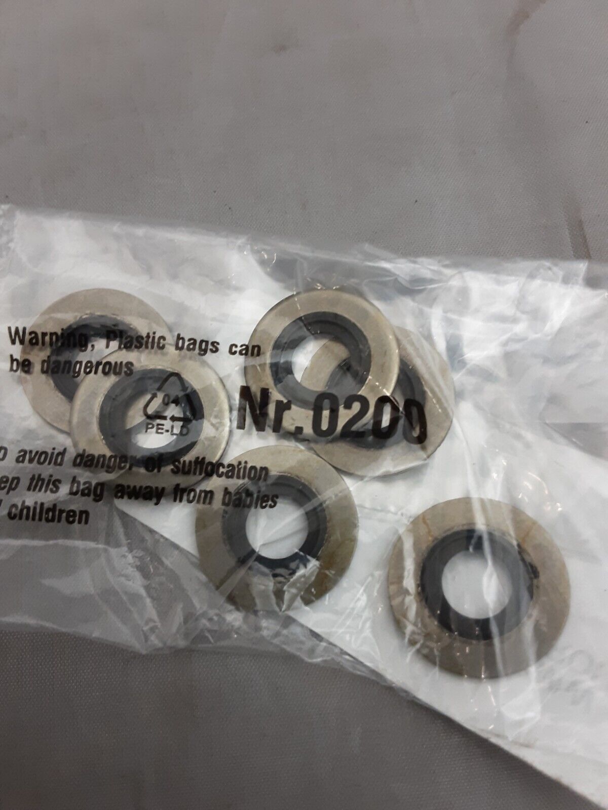 NEW GENUINE BMW 11117722791 QTY 6 WASHER-GASKET S1000RR HP4 2008-2013