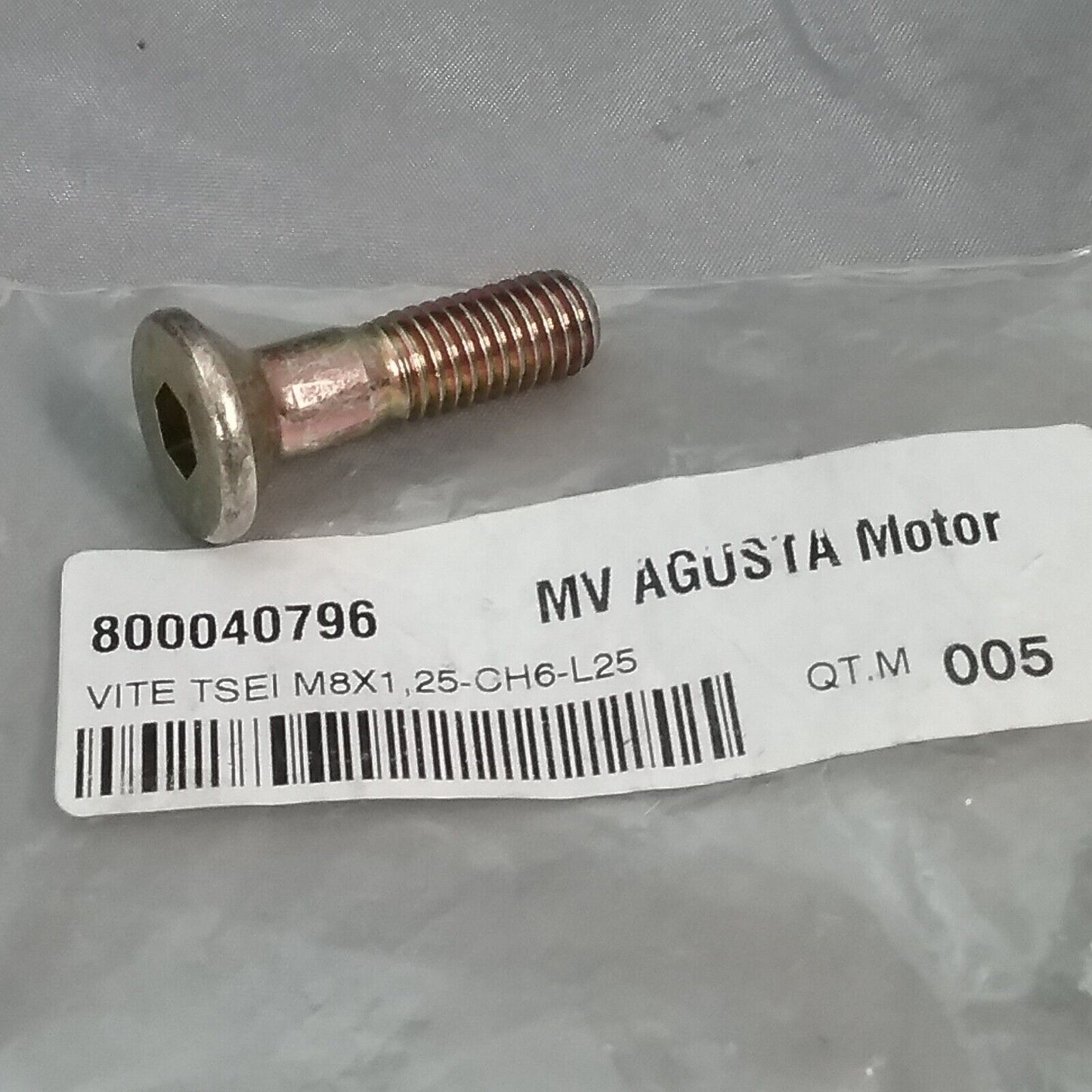 NEW KTM/HUSQVARNA 800040796 SCREW TSEI M8X1.25X25 CH6