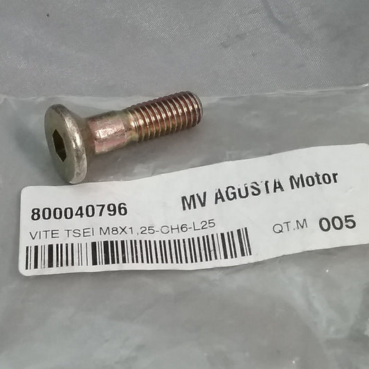 NEW KTM/HUSQVARNA 800040796 SCREW TSEI M8X1.25X25 CH6