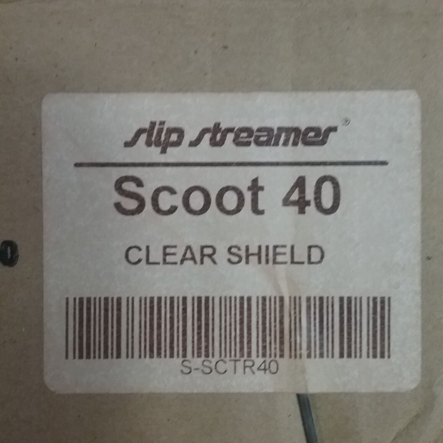 NEW SLIP STREAMER S-SCTR40-M SCOOT 40 WINDSHIELD CLEAR WITH HARDWARE