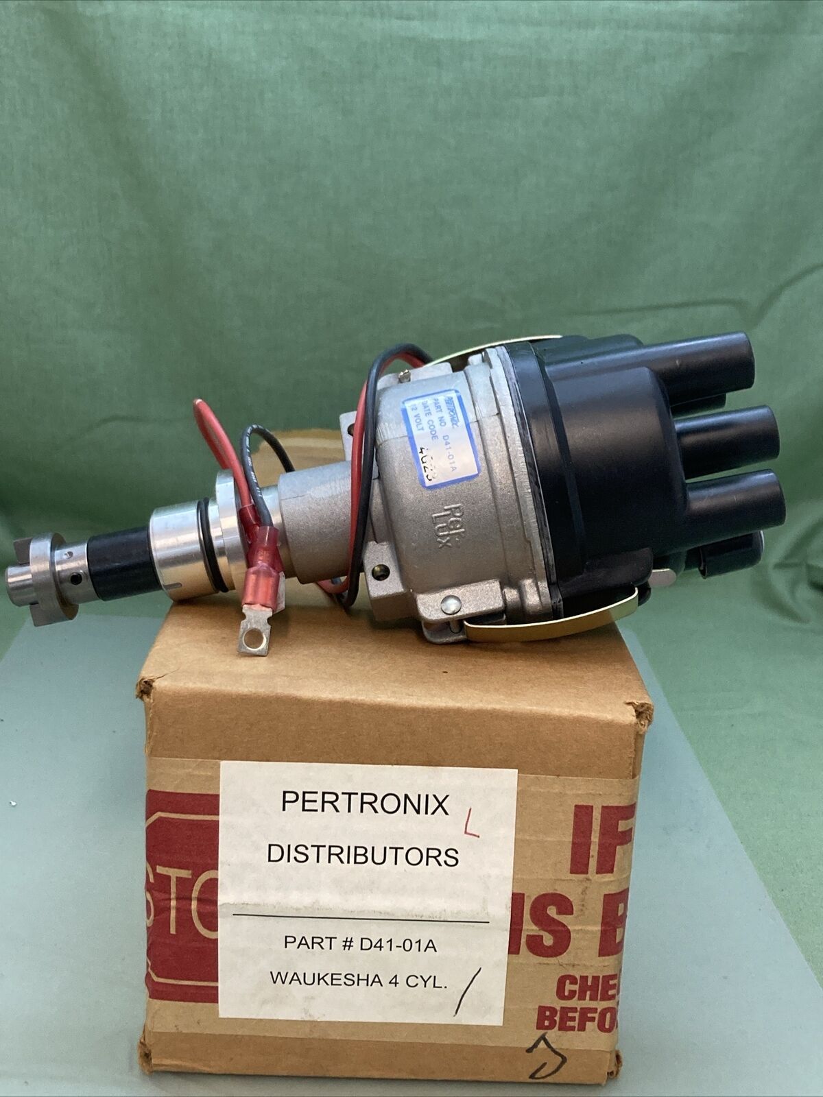 NEW GENUINE PERTRONIX D41-01A  Distributor Waukesha 4-Cylinder Industrial