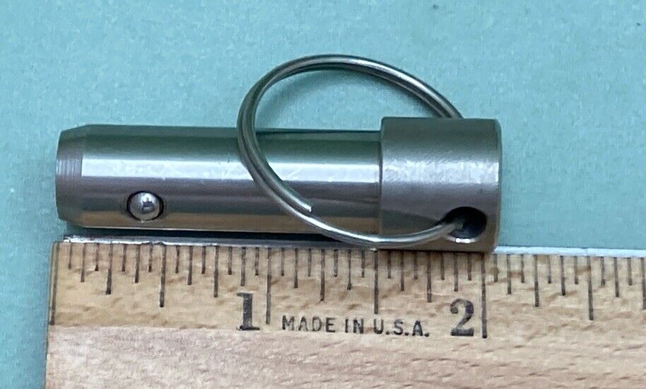 QTY 2 QUICK RELEASE PIN 1/2" DIAMETER 2" LENGTH