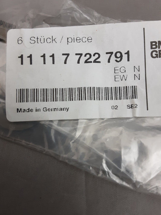 NEW GENUINE BMW 11117722791 QTY 6 WASHER-GASKET S1000RR HP4 2008-2013