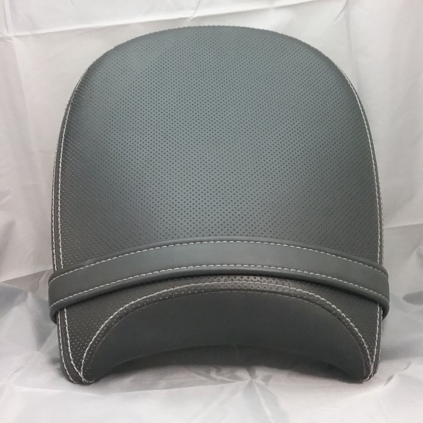 BLACK PERFERATED Pillion Motorcycle PASSENGER SEAT