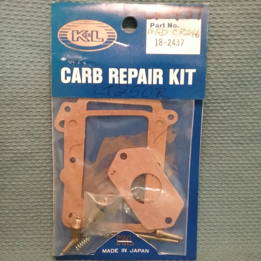 NEW K&L 18-2437 CARB REPAIR KIT SUZUKI LT250R QUADRACER '85-92, RM125 '84-86