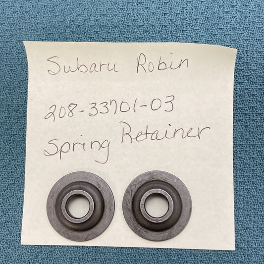 QTY 2 NEW REPLACES SUBARU ROBIN 208-33701-03 SPRING RETAINER