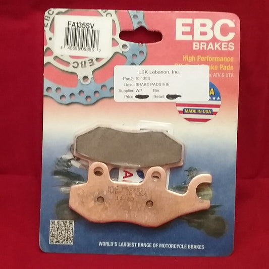 NEW EBC FA135SV OFF ROAD SEVERE DUTY BRAKE PADS