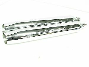 Harley Davidson Silencer Muffler / FLHX1580 / 65591-07 / 65592-07 / Set / Chrome