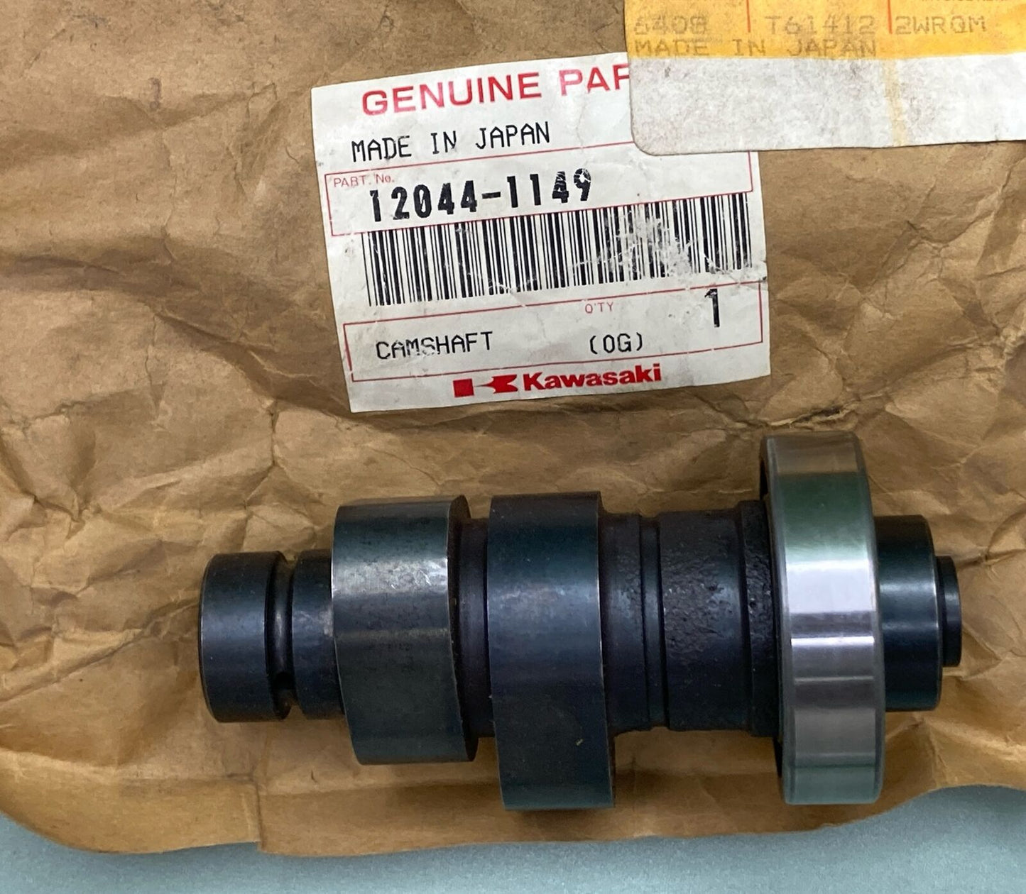 NEW GENUINE KAWASAKI 12044-1149 Camshaft - Valve