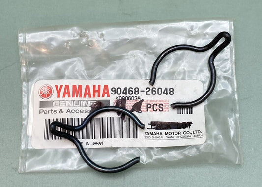 QTY 2 NEW GENUINE YAMAHA 90468-26048 STARTER CLIP