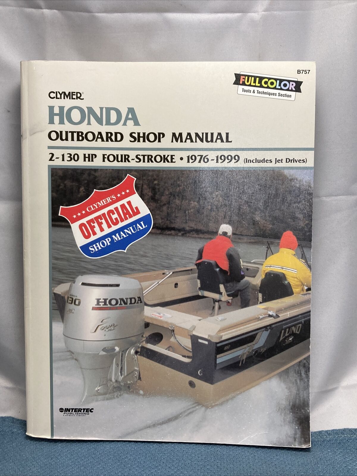 CLYMER HONDA B757 OUTBOARD SHOP MANUAL 1976-1999 024185773832