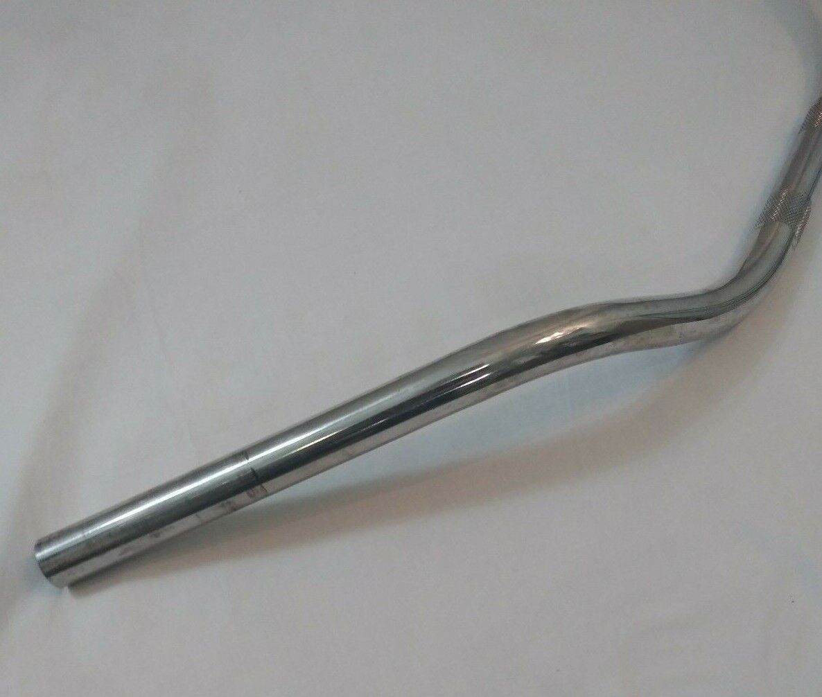 Chrome Motorcycle Handlebars 7/8" Width / 10" Handle Length / Full Length 39"