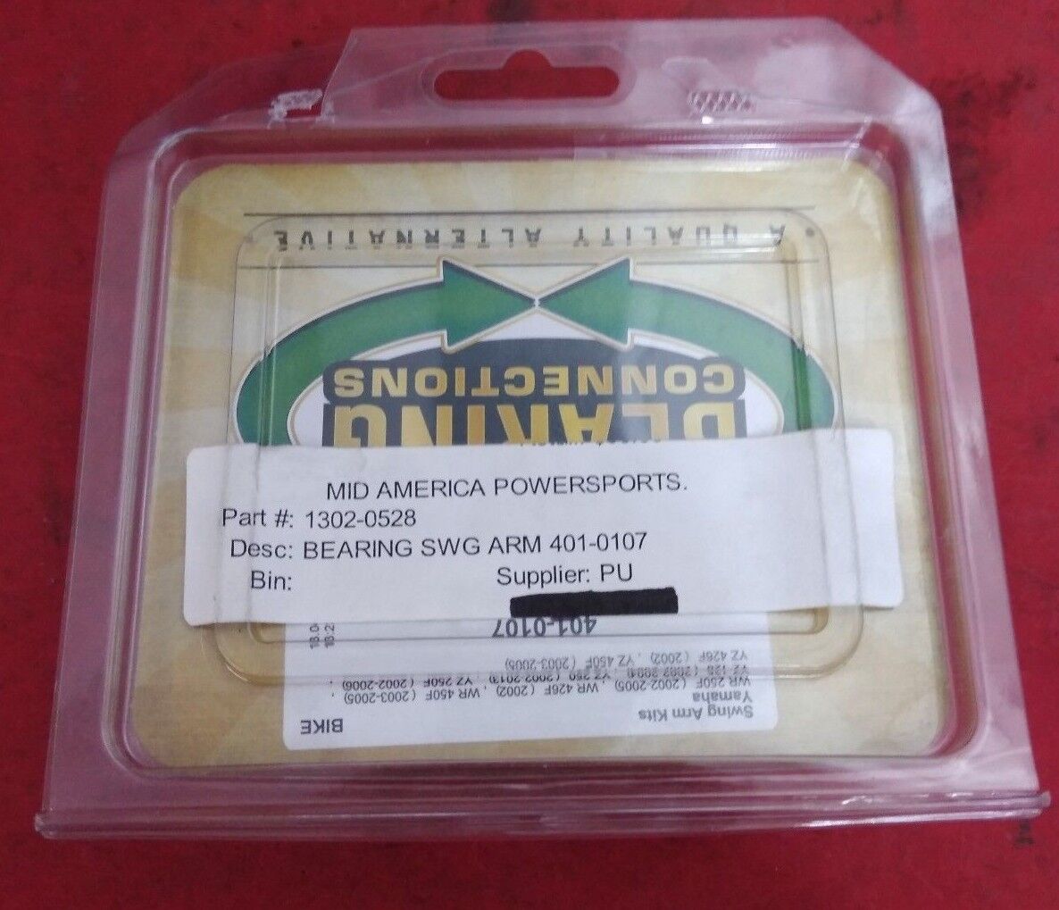 NEW Bearing Connections Bearing Swing Arm 401-0107 / 1302-0528