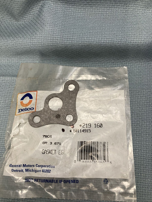 NEW ACDELCO 219-160 GASKET, EGR VALVE GM 10114915 GR 3.671