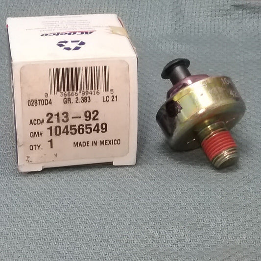NEW ACDELCO 213-92 SENSOR, KNOCK GM 10456549