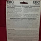 NEW EBC FA150 HIGH PERFORMANCE ORGANIC BRAKE PADS REAR SUZUKI